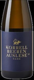 Korrell Beerenauslese 179:- Flaska, 375 ml Systembolaget nr 2897 Årgång 2013 Producent Weingut Korrell, Nahe Syra: 9g/l Alkoholhalt: 6 vol% Druva: Pinot