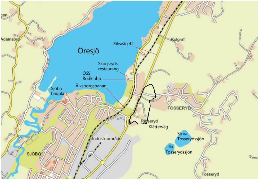 UPPDRAGSNAMN Riskbedömning utifrån nya riktlinjer, Borås FÖRFATTARE UPPDRAGSNUMMER DATUM 10259677 2019-01-14 2 FÖRUTSÄTTNINGAR I detta kapitel ges en översiktlig beskrivning av planområdet med