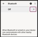 När headsetet slås på och förutsatt att det har anslutits automatiskt till den senast anslutna enheten så säger röstvägledningen Bluetooth connected (Bluetooth ansluten).