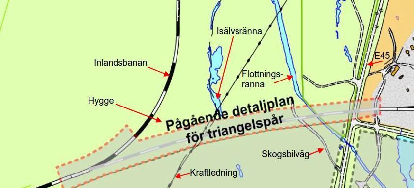 2017-10-17 2015.0035-313 16 (22) Radon Förekomsten av markradon har i samband med planarbetet inte undersökts inom området.
