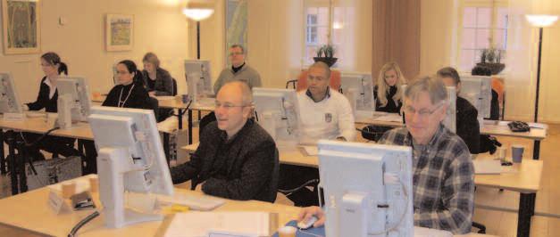 VERKSAMHETENS RESULTAT 29 Ett av flera utbildningstillfällen i ärendehanteringssystemet Cåbra, vilket infördes under våren 2007.