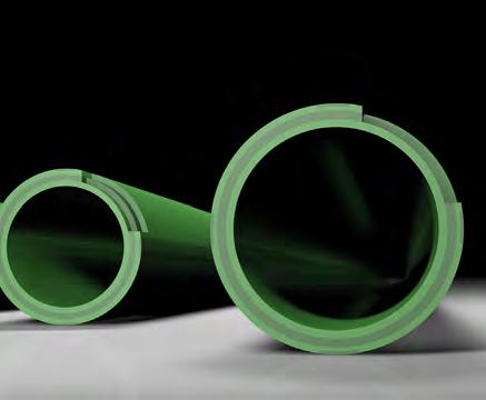 Genom att hela tiden flytta gränsen för PP materialets sammansättning har det nya Green pipe SDR 9 röret nu tagit form.