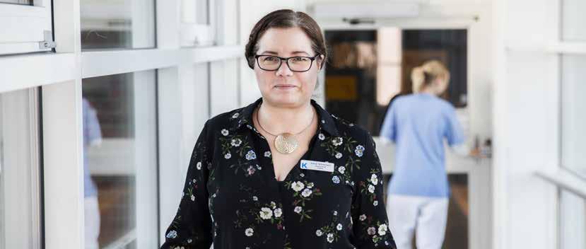 Lene Sörensen, stabschef Verksamhetsledning Naturvetare arbetar också som chefer inom hälso- och sjukvården.
