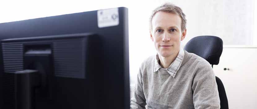 Per Liv, statistiker Verksamhetsservice Digitaliseringen håller på att förändra grundförutsättningarna för hälso- och sjukvården.