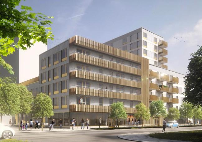 Illustrationer över projektet: Arkitema Architects.