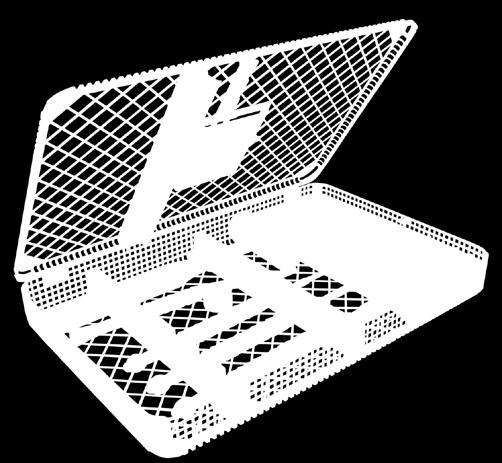 Ø 1,5 mm för ben block och Ø 2,0 mm för plates vid plastik-