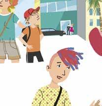 Läs och lyssna på det tedje stycket i Zoes tet. Fåga elevena: When does middle school end? It ends afte 8th gade. How long is high school? Fou yeas. Läs och lyssna på sista stycke i Zoes tet.