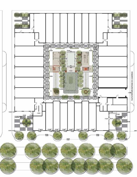 Arkitekturen. Kronetorp Herrgård med parker har stort kulturhistoriskt värde med anor från 1700-talet. Nu växer det fram en kvartersstad på marken runt herrgården.