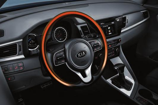 Niro OPTIMAL SITTKOMFORT & ALLA KOMMER FRAM UTVILADE Niro är flexibel och erbjuder förstklassig komfort för både förare och passagerare.