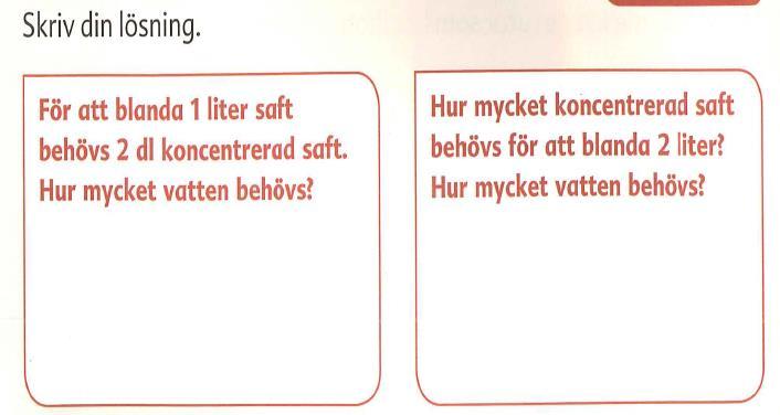 Figur 3: Textuppgift ur Prima Matematik 3A (illustratör Johanna Kristiansson, s.