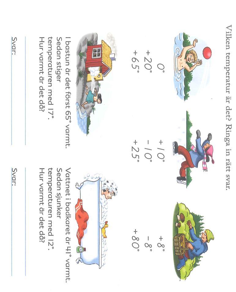 Figur 8: Textuppgift ur Guldgruvan (illustratör, Eva Lindén, s.