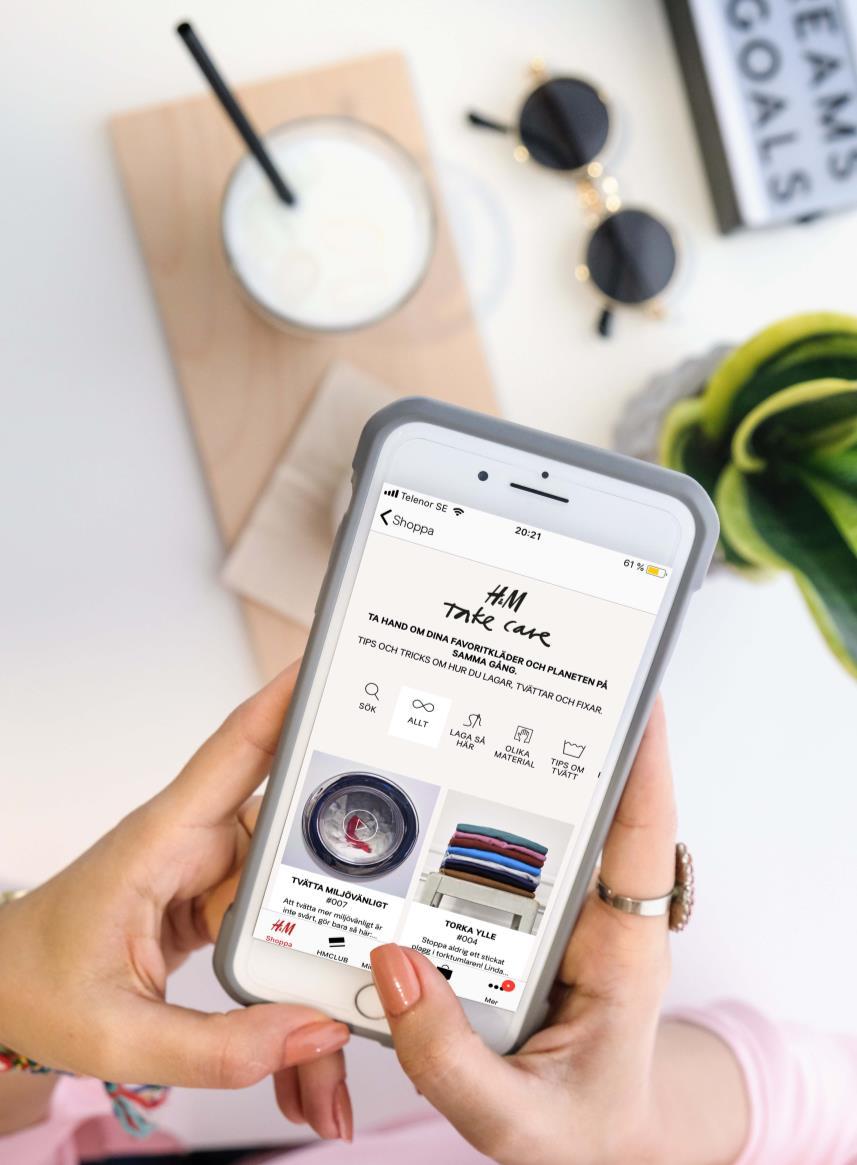 Fysiska butiker och online integreras En smidig shoppingupplevelse click & collect