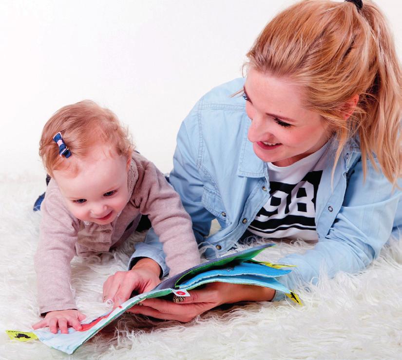 SPRÅKSTEGEN SPRÅKSTEGEN Språkstegen är ett samarbete i Blekinges och Kronobergs län för att främja små barns språkutveckling och hälsa genom bokläsning.