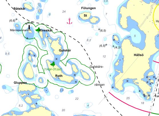 9.2 Consideration should be given to the protection areas that are on the track and where sailing is not allowed within a certain distance from these islands. 10 Marks 10.