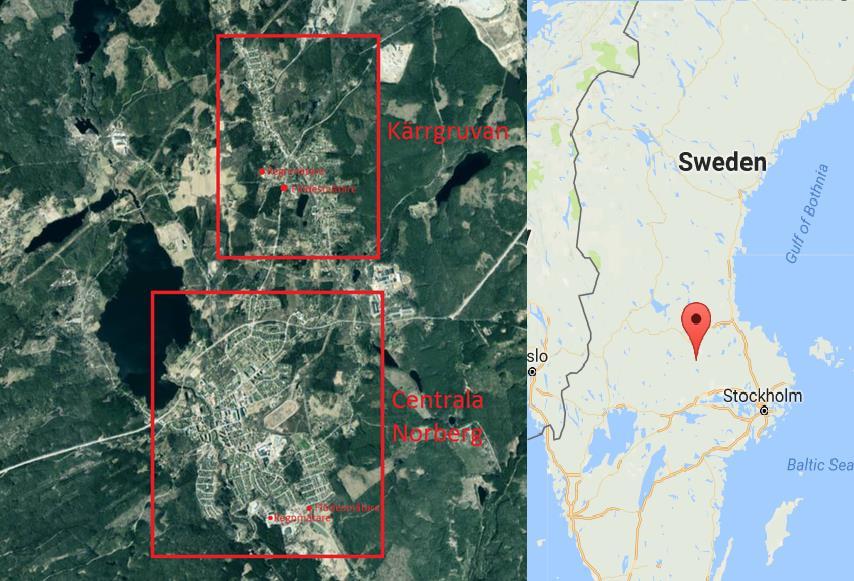 6 Metod 6.1 Fallstudie 6.1.1 Norberg Norbergs kommun är en mindre kommun i Västmanlands län som täcker en areal på 447,69 kvadratkilometer.