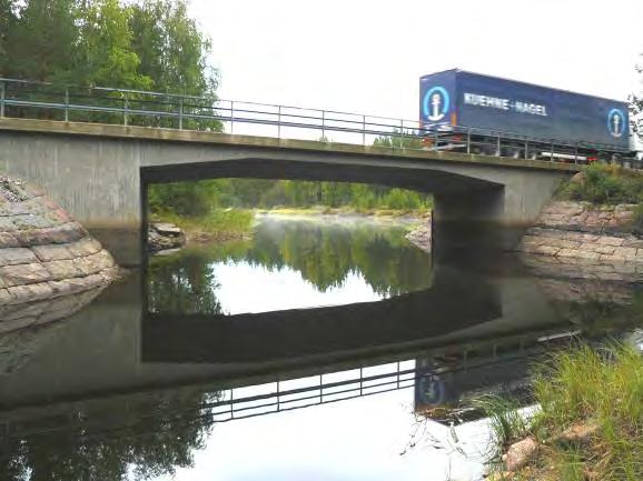 Foto 6. Bro i behov av spång. Bro 6846775-1469213, Los väg 310. Foto: Länsstyrelsen Gävleborg Diskussion Metoden Metodiken som används vid en barmarksinventering har både sina för- och nackdelar.