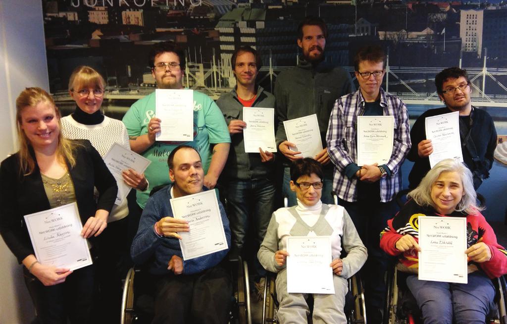 Net:WORK 2015 drog vi igång utbildningsprogrammet Net:WORK som ingick i vår satsning på att vidga arbetsmarknaden och ge plats för individer med olika förutsättningar.