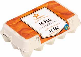 CUISINE Créme Bonjour 240 g, olika sorter Jämförpris 52,08/kg 25:- 25:- ÄGG