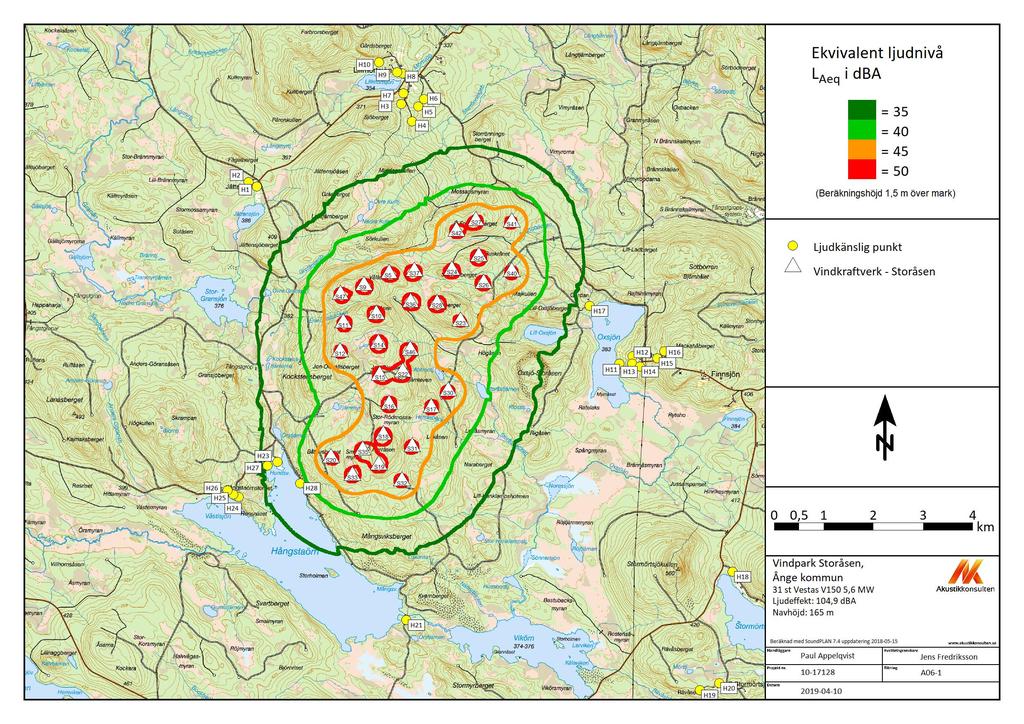 Resultat - Ljudkarta