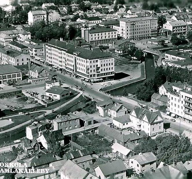 V Y Ö V E R S TA D S S U N D E T O C H L Å N G B R O G ATA N 1950- TA L E T Axel Hagas