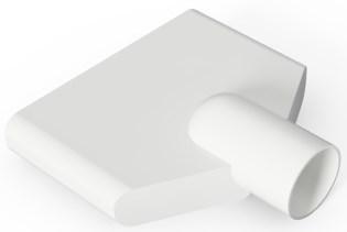 Vinklad adapter 1st 9.