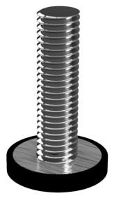 Draperiskena x2 Täckplugg