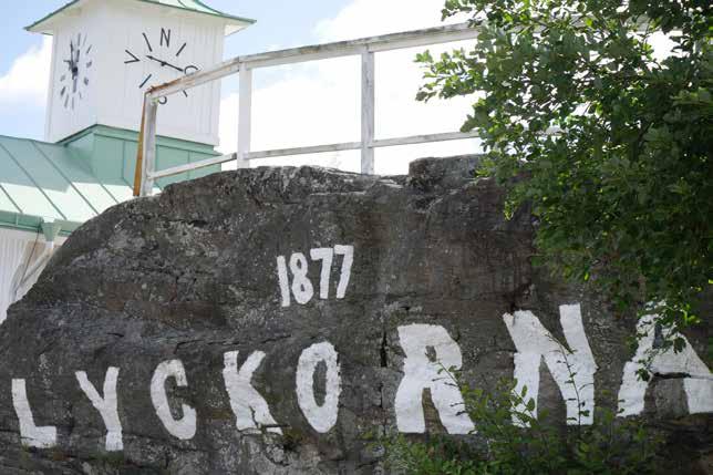 Här umgicks prominenta sommargäster på varmbadhuset, kallbadhuset och i de vackra