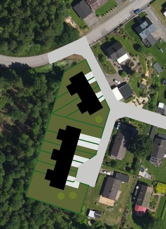 31 En fyra mtr brd korridor mllan dn äldr bbygglsn och dn nya förslagna vändplatsn sparas som allmän platsmark och rglras som natur i plankartan för att säkrställa tillgång till närliggand naturområd.