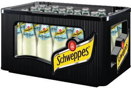 11,04 12,00 0,38 0,40 FLEISCH 3880908 BITTER LEMON 3883655 GINGER ALE SCHWEPPES BITTERGETRÄNKE 24 x 0,2-l-Flaschen*