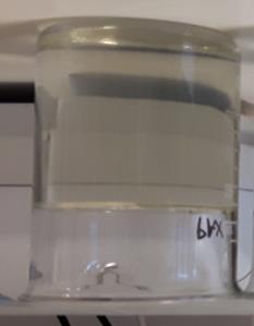 alkalinitet, PSD Jar-test II: Avskiljningseffekt 3x Kontroll (Sedimentering) 3x Fällning