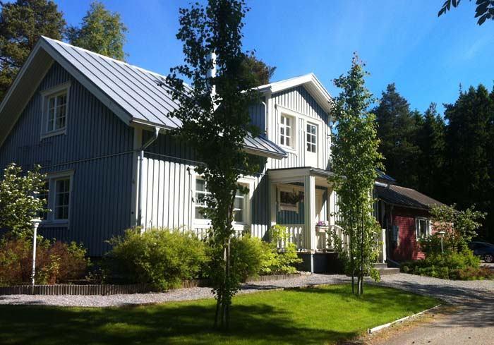 1940. Stugans södra del är tillbyggd.