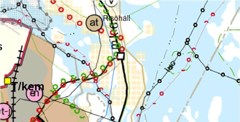 Bild 14. Del ur Österbottens landskapsplan 20
