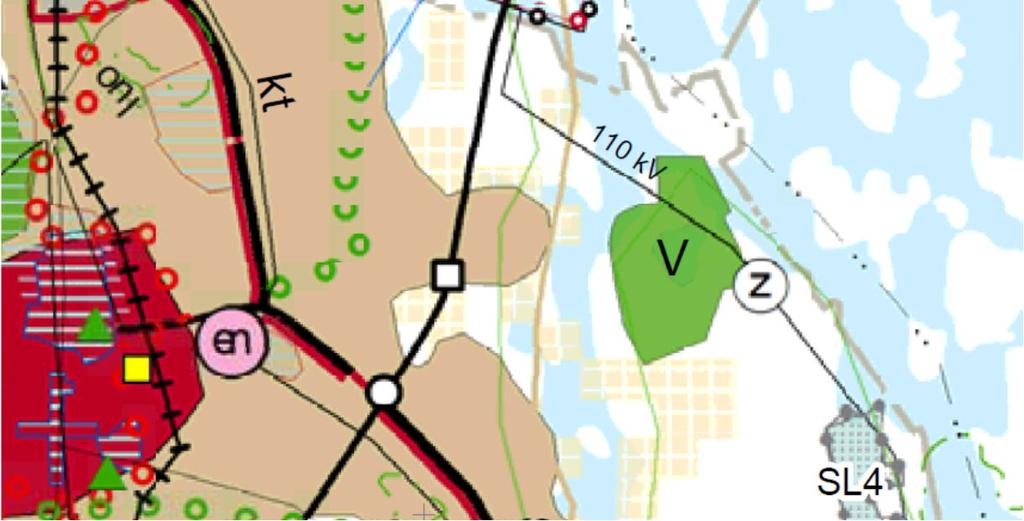 2.3 Generalplan På området finns ingen generalplan. 2.2.4 Tidigare detaljplan På en