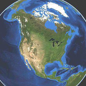 Nordamerika Nordamerika ligger nordväst på kartan, alltså längst upp till vänster. Nordamerika är mycket stort och därför skiljer sig klimatet mycket.