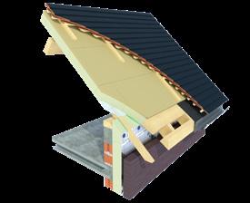 SARKING L COMFORT Starkt ljudisolerande egenskaper (upp till +10 db) Spontfogar reducerar värmeöverföringen Lätt God värmeledningsförmåga Enkel att installera SARKING L COMFORT Värmeledningsförmåga