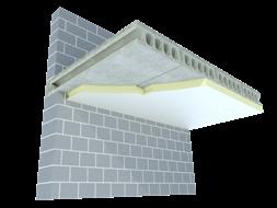 SOFFIT AW Innertak 600 x 1200 mm Spont (TG) SOFFIT AW Värmeledningsförmåga 0,023 Brandklassning D-s2-d0 i enlighet med EN 13501-1 CE, EPD Yta i 100 % aluminium med textur med förbättrad