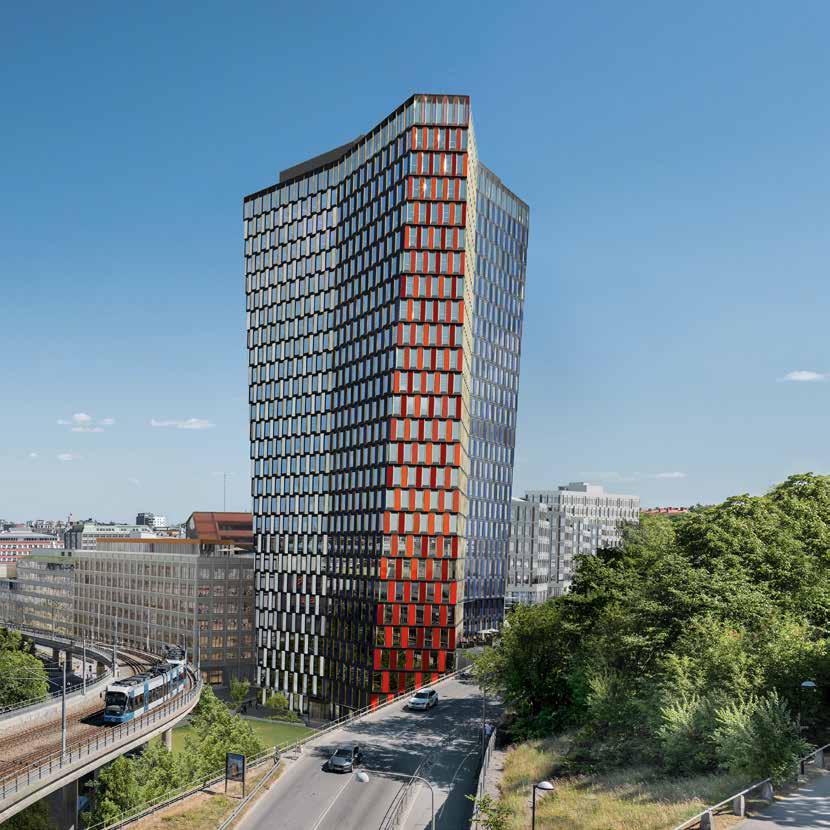 86% anser att utsikt gynnar kreativiteten Ta plats i skyskrapan som förnyar Stockholms siluett.