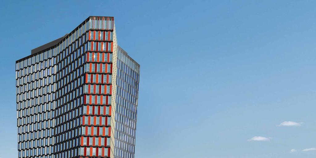 Sthlm 01 i korthet Adress: Hammarby allé 12 och Hammarbybacken 27 Total uthyrbar area: 26 000 klimatsmarta kvm Lokalstorlekar: Från ca 300 kvm Antal våningar: 27 Unikt: Kafé i lobbyn och restaurang