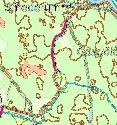 Em12. Emån, Smederum Datum: 29-1-21 Kommun: sby Koordinat: 633358/153133 1-2 m uppströms "parkeringsplatsen". Den röda markeringen visar lokalens läge.
