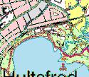 Em515. Hulingen, L. Hultenäs Datum: 29-1-19 Kommun: Hultsfred Koordinat: 6373948/15354 Sydost om badstranden. På båda sidor om alen. Den röda markeringen visar lokalens läge.