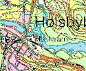 Em82. Solgenån, Holsbybrunn Datum: 29-1-2 Kommun: Vetlanda Koordinat: 636885/146425-1 m uppströms bron. Den röda markeringen visar lokalens läge.