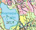 Em852. Torsjöån, Kvarnarp Datum: 29-1-21 Kommun: Eksjö Koordinat: 63913/14578 1-2 m nedströms kvarnhus, västra fåran. Den röda markeringen visar lokalens läge.