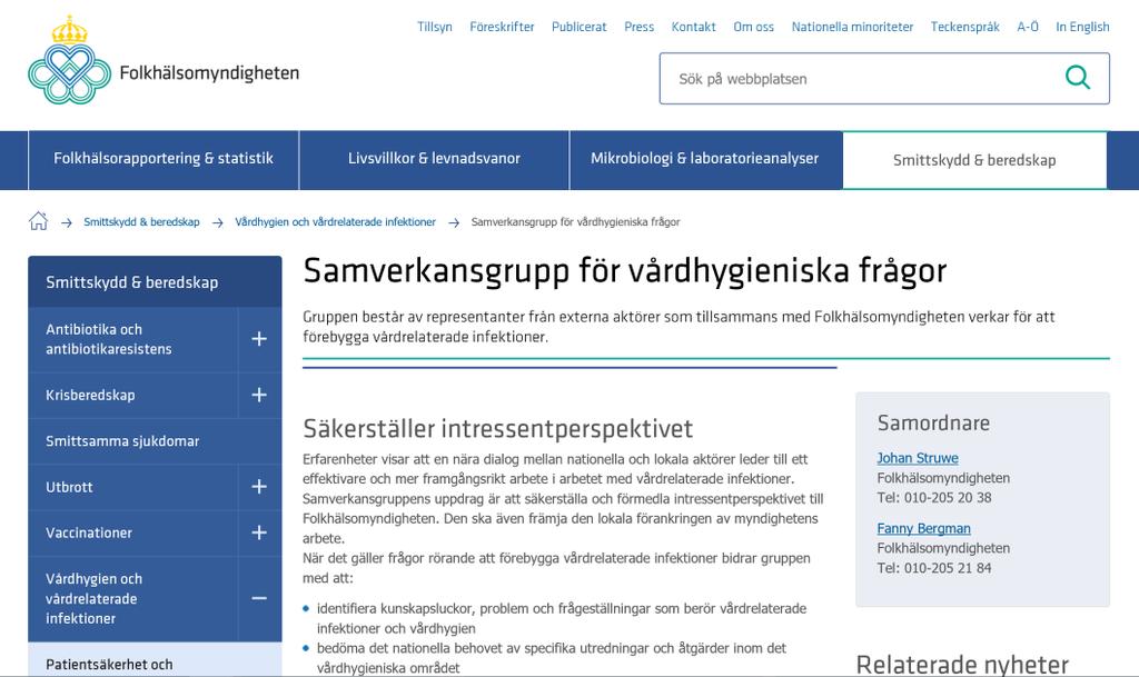 Informationsdelning och samordning