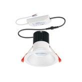 CELINE Quadro-Set ALICIA DALI-Switch Belysning Belysningssystem CELINE 600 120W TW CRYSTAL ELC QUADRO SET BT 70 150 41 Downlight ALICIA 68 / 36 9W 4000K CLEAR ON/OFF 74 658 37 Närvarodetektor i
