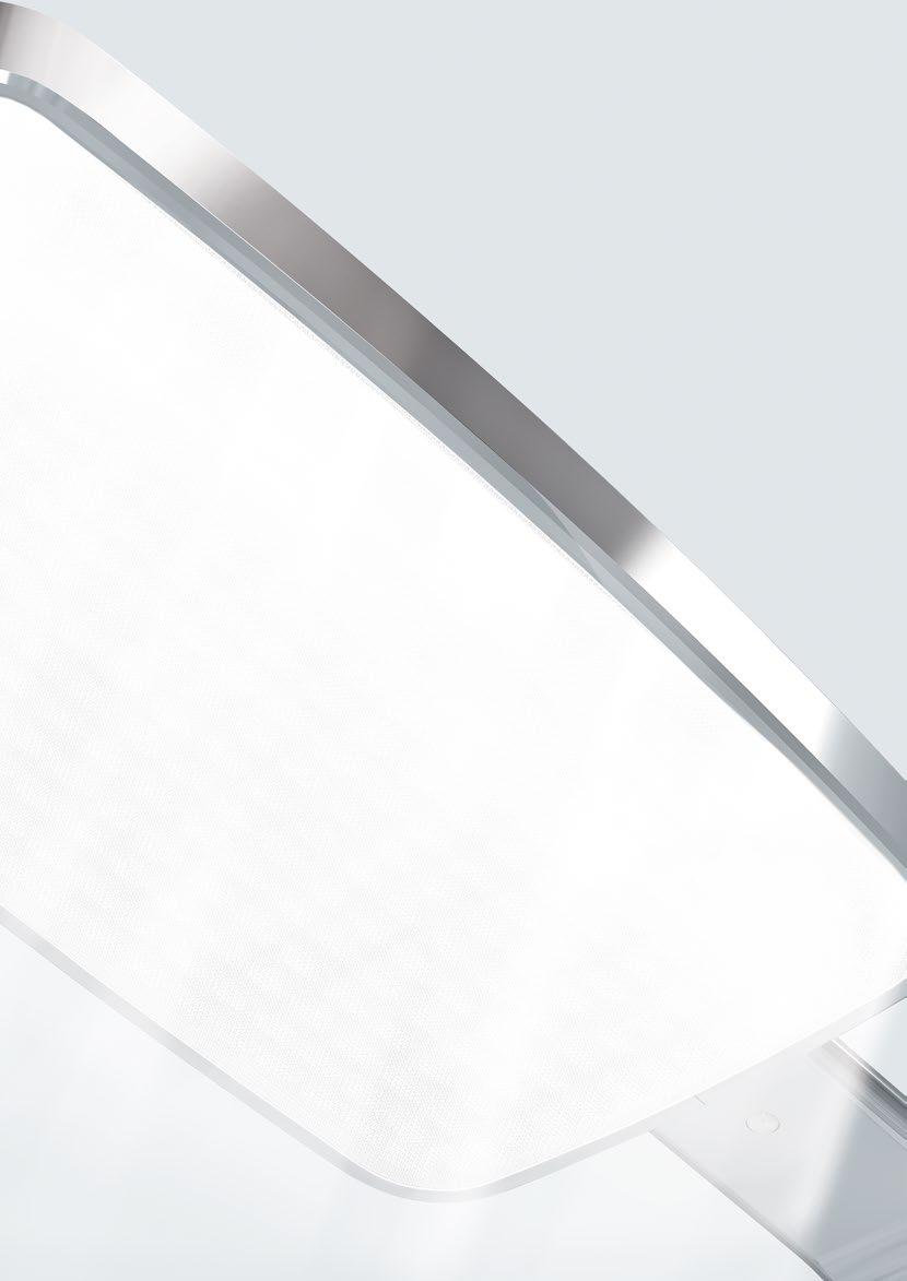 AVGE DET BÄSTA LJUSET FÖRSTKLASSIG LJUSKVALITET FÖR HÖGSTA MÖJLIGA VISUELLA KOMFORT MÄTTADE FÄRGER EXTRA MÄTOMRÅDE ESYLUX mätresultat med CRI-spektrum för exemplet PRANA+ MÄTOMRÅDE = 15 FÄRGER >