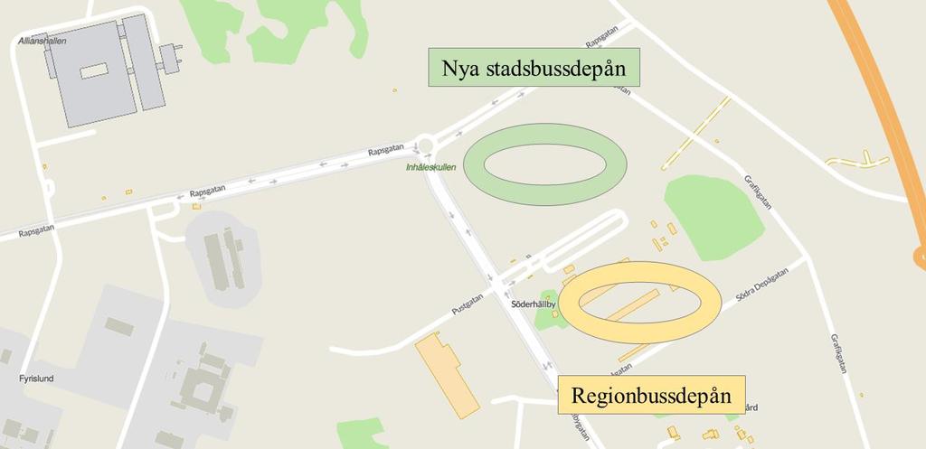 I ett scenario där en elbuss drivs av el från en biogasmotor blir systemverkningsgraden för biogasmotorn kombinerat med en elbuss 19 %.