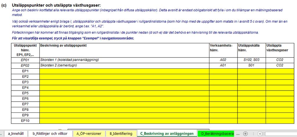 C: Beskrivning av anläggningen Naturvårdsverket