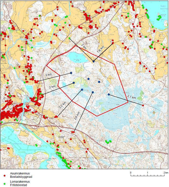 31 Under vindkraftsområdets byggtid blir det mer trafik än normalt till området, vilket kan påverka livsmiljöns säkerhet.