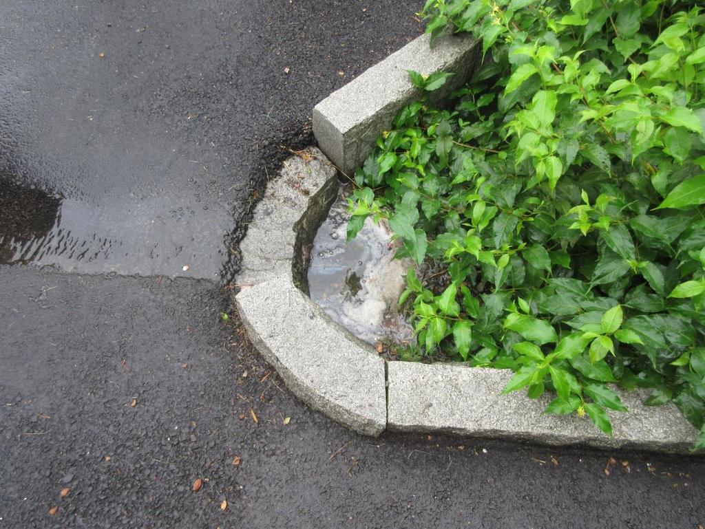 Test-bäddar i Munka-Ljungby 20 installationer i 5 lokalgator Av ovan fungerar 16 stycken som faktiska raingardens (med fördröjning) och 4 stycken är renodlade refuger (trafik/parkåtgärder)