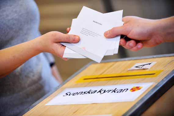 Genom att delta i valet söndag 17 september är du med och kan påverka Svenska kyrkans framtid framförallt här där du bor men också regionalt i stiftet och nationellt i kyrkomötet.